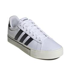 Imagem de adidas Tênis masculino Daily 4.0, Branco/preto/branco, 8