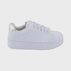 Imagem de Tênis Casual Fem Plataforma Ramarim 24-97104 Branco