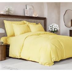 Imagem de Conjunto de capa de edredom king size - capa de edredom extra macia king size - 264 cm x 228 cm capa de edredom king com 2 fronhas - Hotel luxuoso, fácil de cuidar e não desbota - capa de edredom com