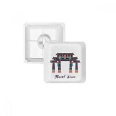 Imagem de Visiting Memorial Arch na Coreia do Sul Teclado Mecânico PBT Kit de Atualização para Jogos