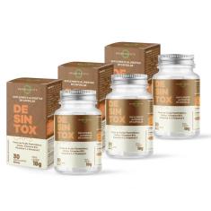 Imagem de Desintox Caps Suplemento Colina Orgânica Vita 3 Potes