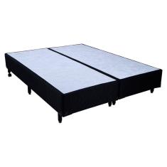 Imagem de Cama Box King Size Simples Mega Colchões Black - 178x198