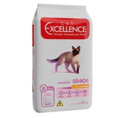 Imagem de Ração Seca Cat Excellence Frango Para Gatos Sênior Castrados - 10,1 Kg