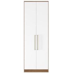 Imagem de Guarda Roupa 2 Portas 3 Gavetas 71140K Amendola Branco Demartez - Dema
