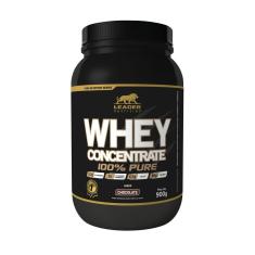 Imagem de Whey Protein Concentrate 100% Pure - 900G Chocolate - Leader Nutrition
