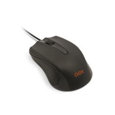 Imagem de Mouse Óptico Standard MS-100 USB 2 botões scroll Preto - Oex