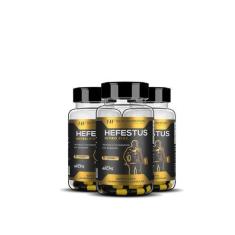 Imagem de 3X Hefestus Nitro Fire Fat Burning 60Cps Hf Suplementos - Hf Suplement
