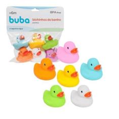 Imagem de Kit 6 Patinhos de Banho Bichinhos Esguicham Água Diversão Infantil Baby Coloridos - Buba