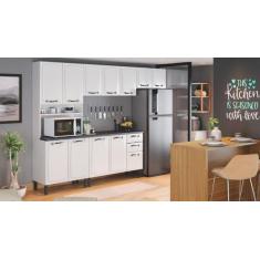 Imagem de Cozinha Completa Aço Itatiaia New Premium 11 Portas 3 Gavetas E Nicho