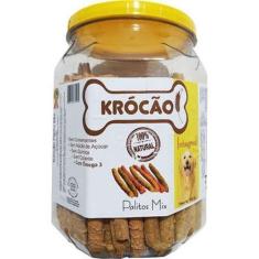 Imagem de Biscoito Natural Para Cachorro Palito Mix 800G Krocão - Krócão