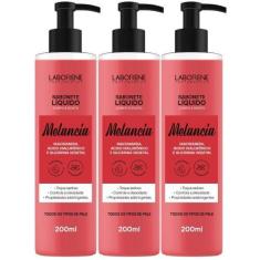 Imagem de Kit 03 Sabonete Corporal e Facial Melancia Laborene 200ml
