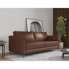 Imagem de Sofá 2 Lugares 200cm Couro Zeus Yescasa