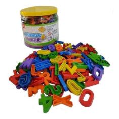 Imagem de Brinquedo Educativo Jogo Pedagógico - Jogo 200 Peças Letras - Luctoys