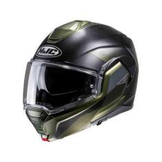 Imagem de Capacete Hjc I100 180 Beston Verde Preto 56 F016