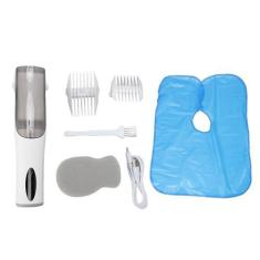 Imagem de Máquina de Cortar Cabelo Silenciosa para Crianças, Máquina de Cortar Cabelo de bebê Com Vácuo, Operação Fácil, Corte Seguro, Design Compacto e Leve, Lavável Com água Projetada