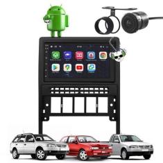 Imagem de Kit Central Multimídia Sistema Android Espelhamento Usb Bluetooth Gol 