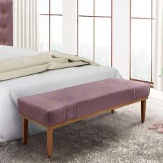 Imagem de Recamier Gênova Veludo Uva 160 cm - Spezzia Decor