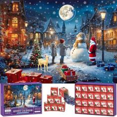 Imagem de Quebra-cabeças de Natal do Calendário do Advento, 1008 peças, 2024