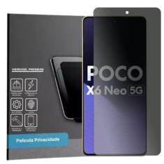 Imagem de Película Hidrogel Privacidade Compativel Com Xiaomi Poco X6 Neo - Gr G