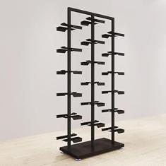 Imagem de Rack De Exibição De Sapateira Para Loja De Roupas Comerciais, Prateleira De Exibição De Sapatos De Varejo Moderno E Criativo, Prateleira De Tênis De Metal, Exibição De Organizador De Sapatos Moder