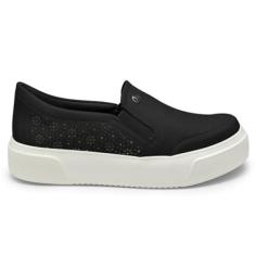 Imagem de Tênis Casual Feminino Slip On Preto Kolosh C3553-0001