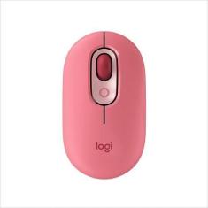 Imagem de Mouse Sem Fio Pebble Logitech Slim, Usb, Bluetooth, Rosa
