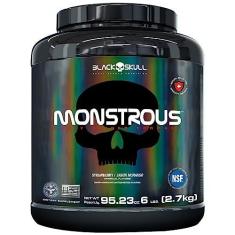 Imagem de HIPERCALÓRICO MONSTROUS - 6LB - 2,7KG MONSTROUS STRAWBERRY - 6 LBS/2,7 KG