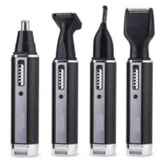 Imagem de Aparador de pelos 4 em 1, nariz, orelhas, barba, sobrancelhas Recarreg