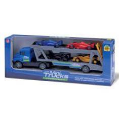 Imagem de Caminhão Cegonha Mini Truck Formula Sortido - Samba Toys 00