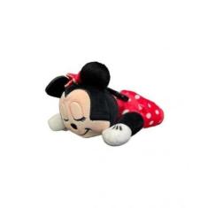Imagem de Pelúcia Minnie Mouse Dormindo 12cm Clip On Disney - Fun - Fun Brinqued