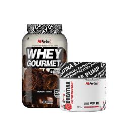 Imagem de Kit Whey Protein Gourmet Pote 907g + Creatina Extreme Pump Elite Series 150g - FN Forbis Nutrition-Unissex