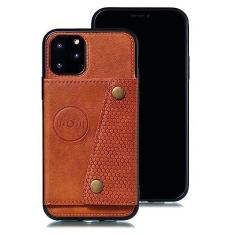 Imagem de Capa de telefone de couro PU para iPhone 13 12 11 14 Pro Max Plus 12 Mini XS Max XR 7 8 6 6S Plus SE 2020 Capa de carteira com suporte para cartão, marrom, para iphone XS