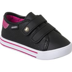 Imagem de Tênis Infantil Ortopasso Happy Menina Preto