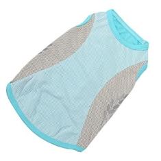 Imagem de Casaco Fresco para Animais de Estimação, Regata Segura para Animais de Estimação Em Tecido de Gelo para Exterior para Cães (L)