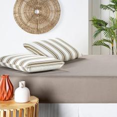 Imagem de Jogo De Cama Marin Casal Padrao 03 Peças Tecido Malha 100 Algodão - Fi