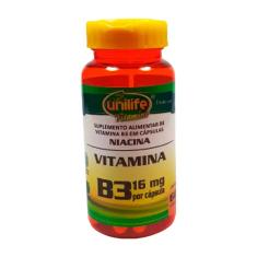 Imagem de Vitamina B3 Niacina Unilife 60 Cápsulas De 500mg