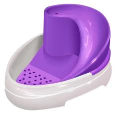 Imagem de Fonte Cascata Bebedouro Purificador Cão Gato Lilas 220 V