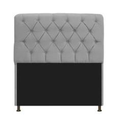 Imagem de Kit Cabeceira Lady e Recamier Ari 90 cm Solteiro Suede  - ADJ Decor