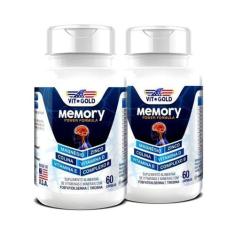 Imagem de Kit 2 Potes, Memory Power Formula Vitgold 60 Cápsulas - Vit Gold