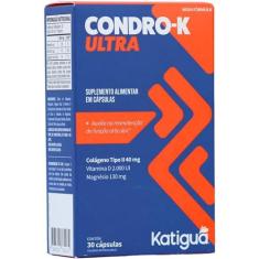 Imagem de Katiguá, Condro-K Ultra + Vitamina D e Magnésio, Sem sabor, 30 Cápsulas rígidas • 30 doses, Azul