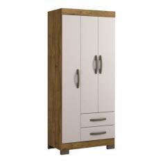 Imagem de Guarda-Roupa 3 Portas 2 Gavetas Nt5000 Notável Móveis