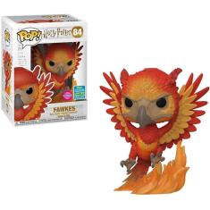Imagem de Funko Pop Harry Potter 84 Fawkes Flocked Limited