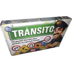 Imagem de Jogo Tabuleiro Trânsito Pais e Filhos - Aprenda Brincando