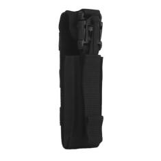 Imagem de Bolsa de torniquete IFAK de acesso rápido, suporte MOLLE plano aberto em colete tático/bolsa administrativa/equipamento de peito, bolsa médica de nylon durável com fecho lateral de gancho e fivela