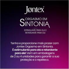 Imagem de Preservativo Jontex Orgas Em Sintonia C/ 2 Camisinhas
