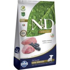 Imagem de Ração Farmina N&D Prime Cordeiro e Blueberry Cães Filhotes Raças Pequenas - 2,5 Kg