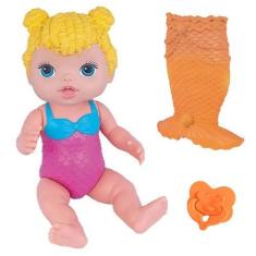 Imagem de Boneca Baby's Collection Minha Sereia Loira - 421 - Super Toys