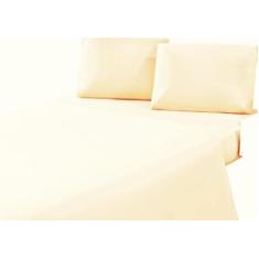 Imagem de Jogo De Lençol Cama King E Super King 4 Peças Palha - Shopping Home