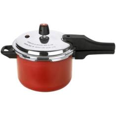 Imagem de Panela De Pressão Multiflon Antiaderente  - Vermelha 4,5L Quartzo