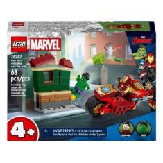 Imagem de LEGO Super Heroes Homem de Ferro com Motocicleta  - e o Hulk 76287 68 